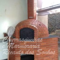 Forno de pizza tijolinho 4