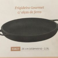 Feigideira Gourmet com alças de ferro